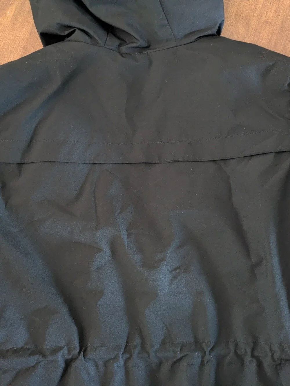 Michael Kors Black Hooded Utility Jacket XS